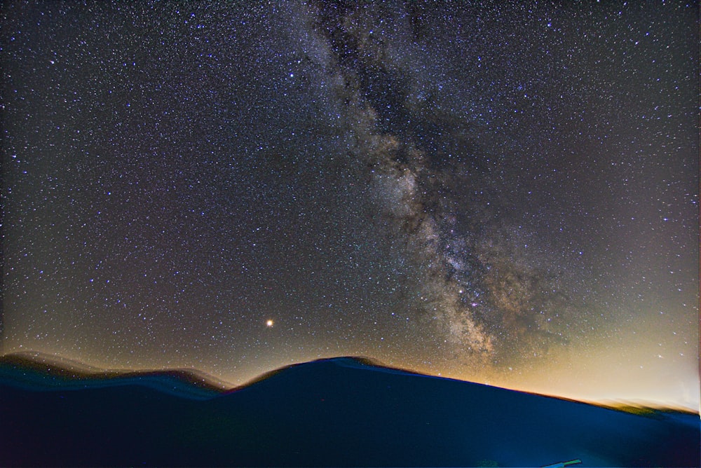 photograph of Milky Way