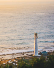 white lighthouse
