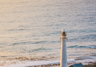 white lighthouse