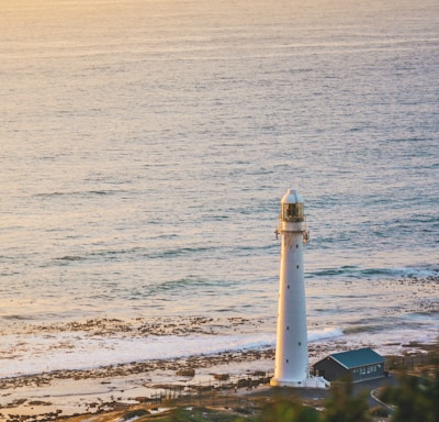 white lighthouse