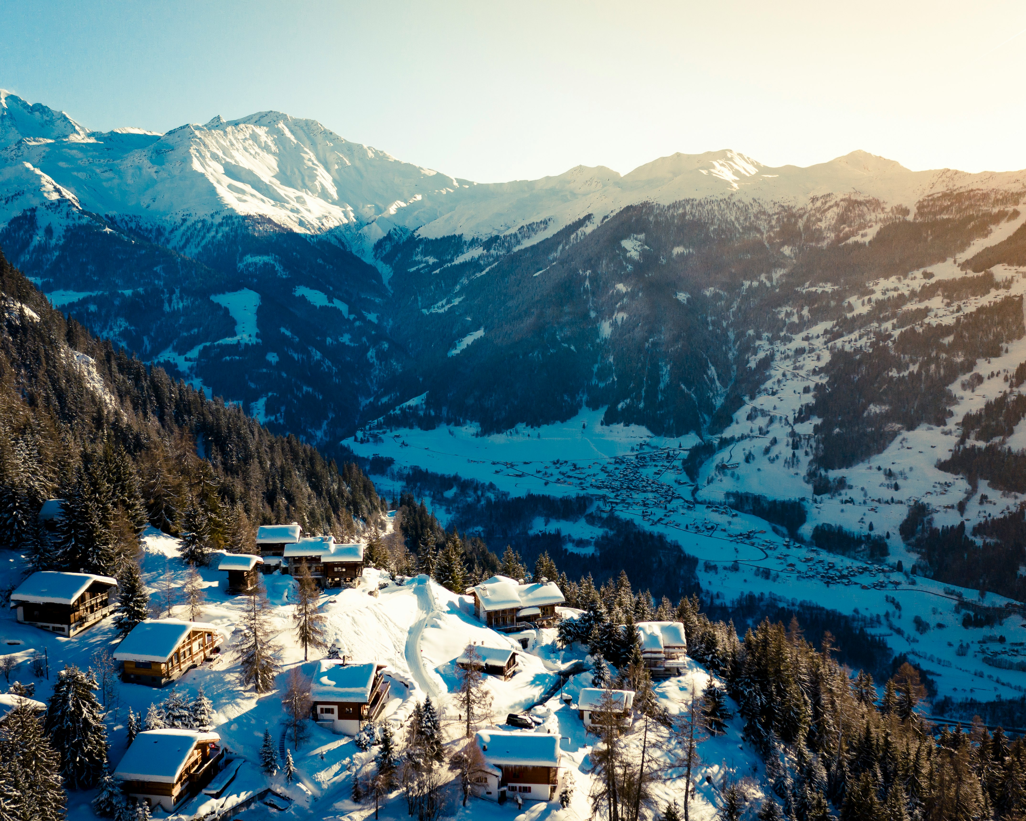 snow covered mountain