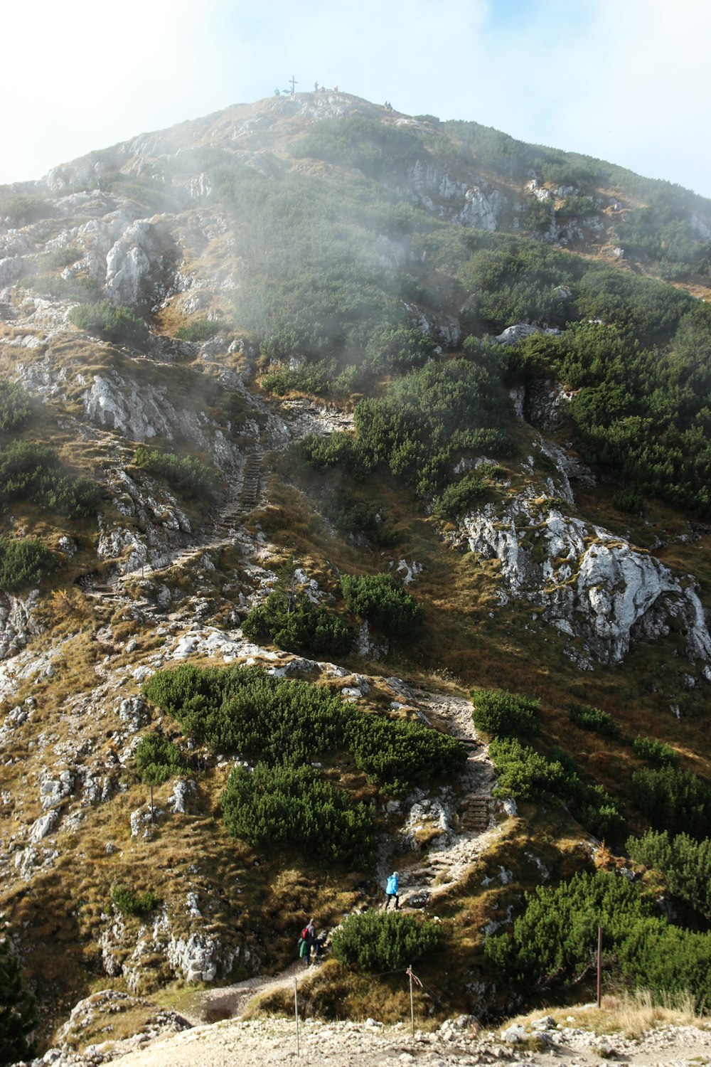 photographie de paysage de montagne