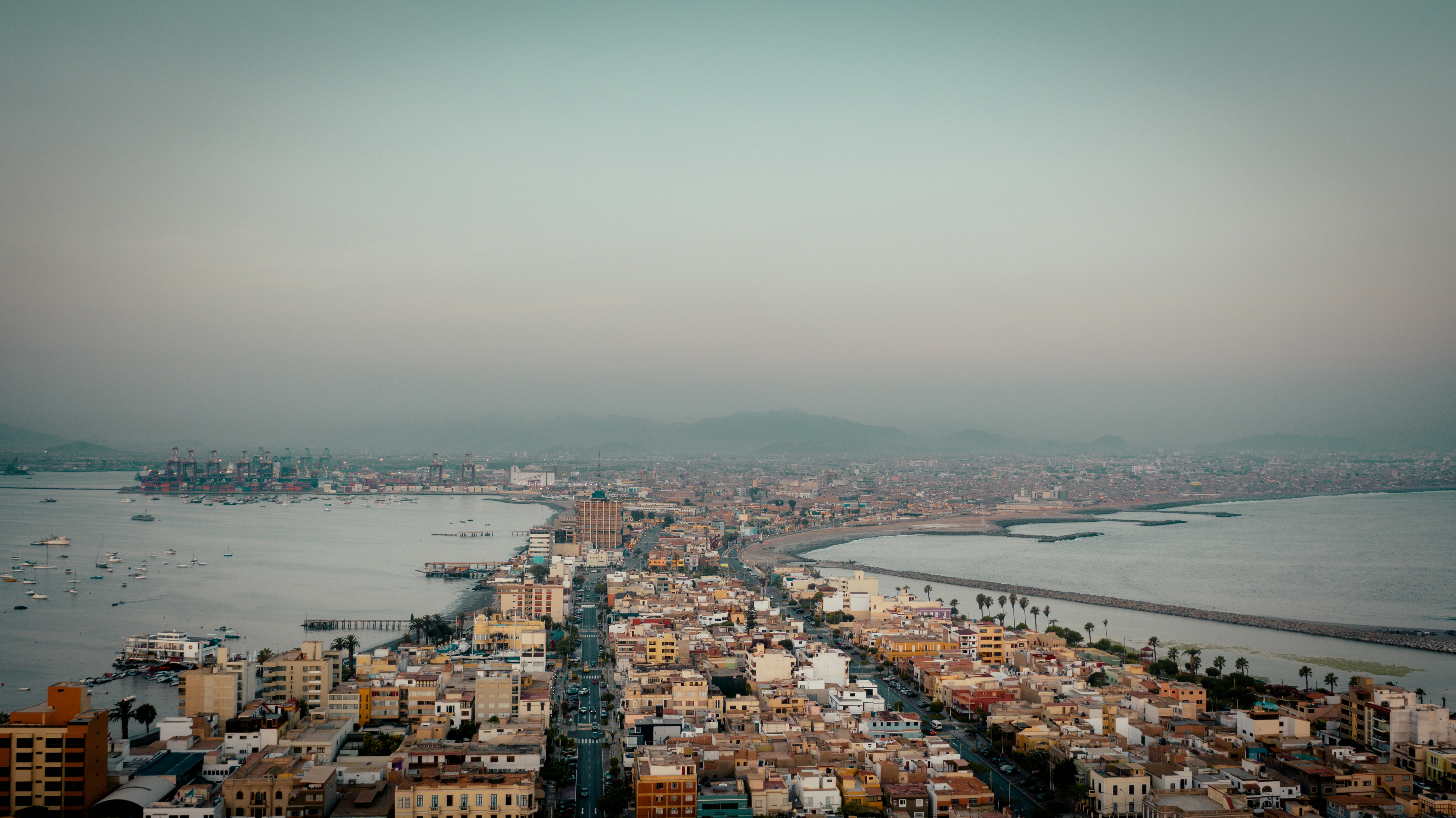 aerial photography of high-rise buildings