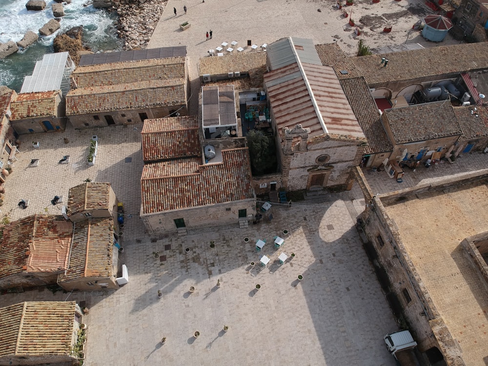 aerial view photography of houses at daytime