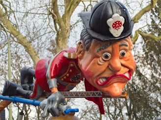 A humorous political meme featuring a caricature of a politician.