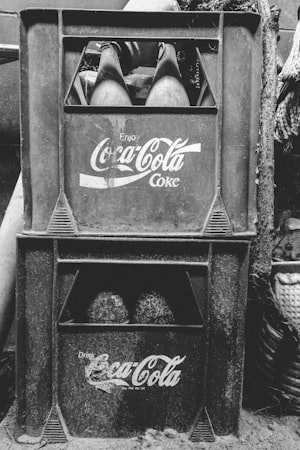 vintage Coca-Cola vending machine