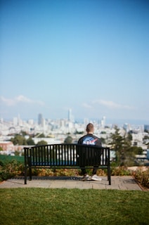 Man in San Francisco looking thoughtful about masculinity and mental health |