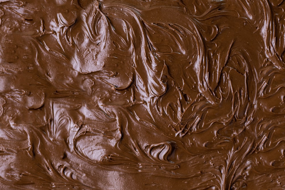 chocolate marrón