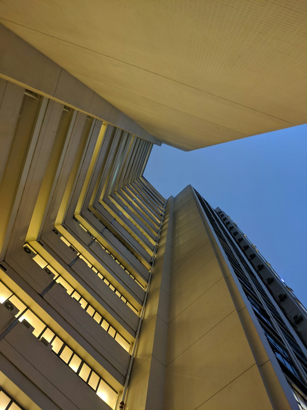 low angle photography of high-rise building during daytime
