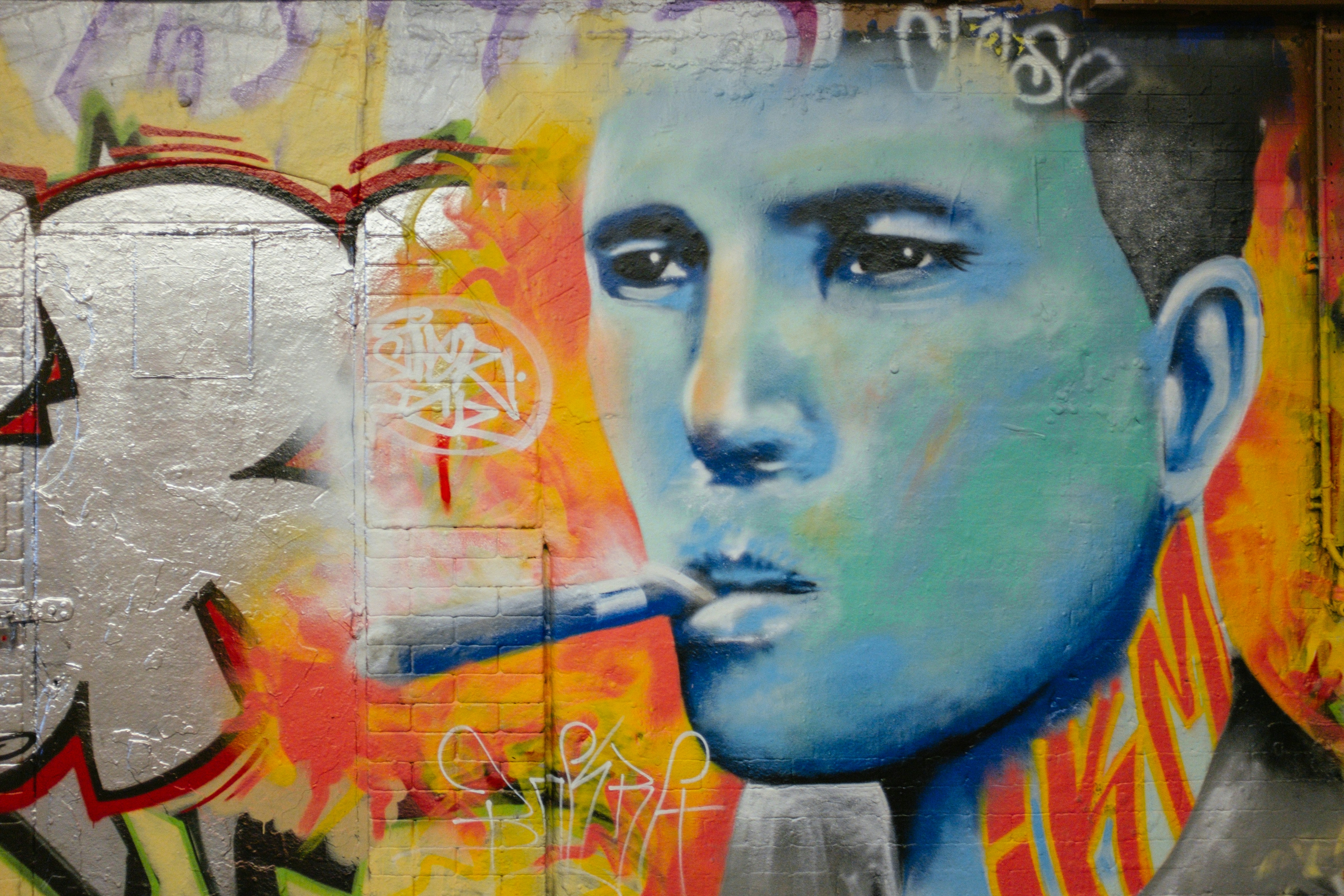 흡연하는 남자 그림