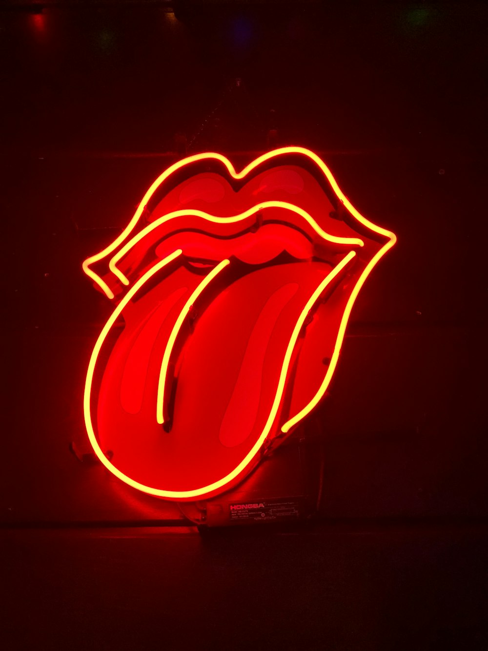 Rolling Stone LED light signage
