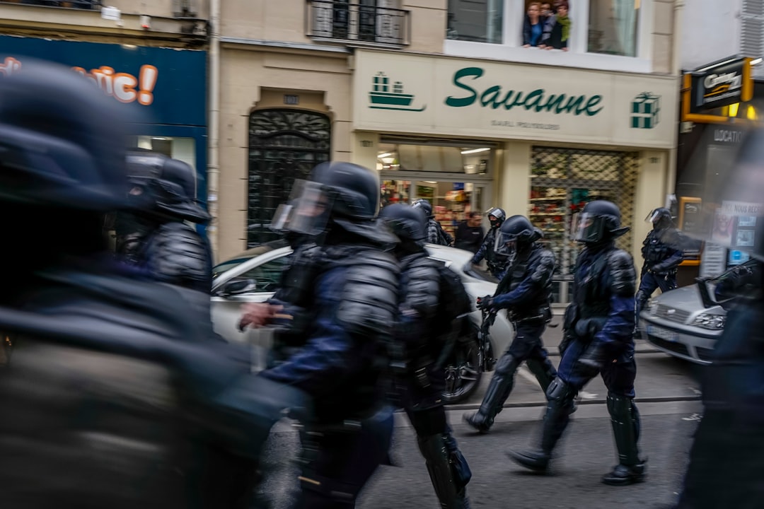 Police across Savanne store