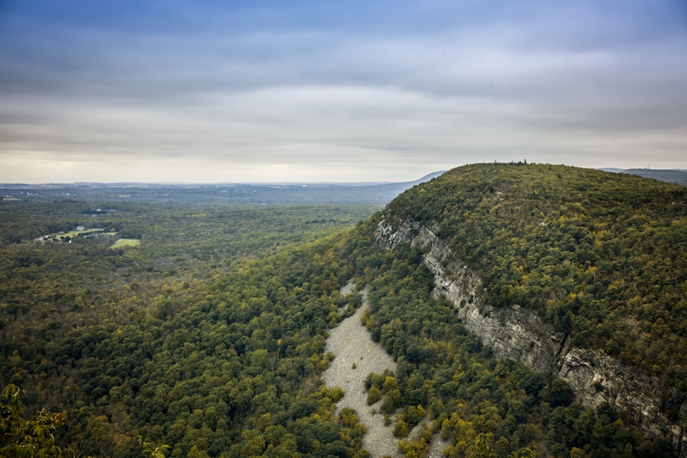 green mountain scenery