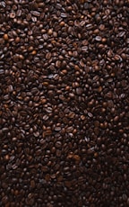 brown coffee beans lot