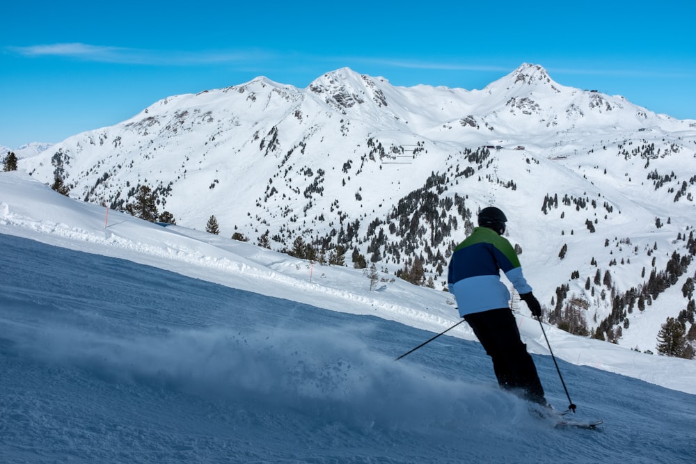 person skiing outdoor