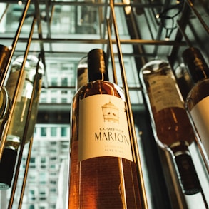 Marion wine glass bottle