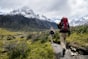 Outdoor hiking boots trail