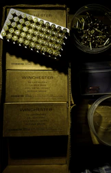 Finished cartridges being quality checked and packed in private-label retail boxes.