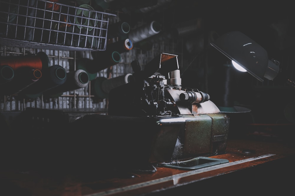 a machine that is sitting on a table