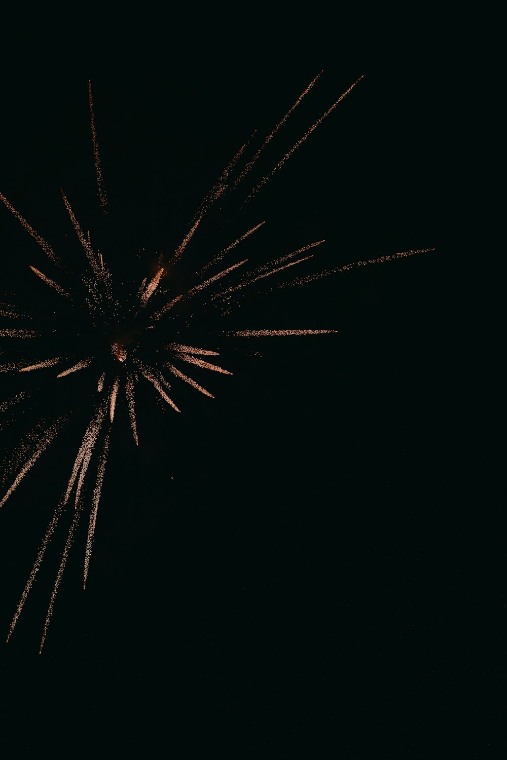 fireworks at night