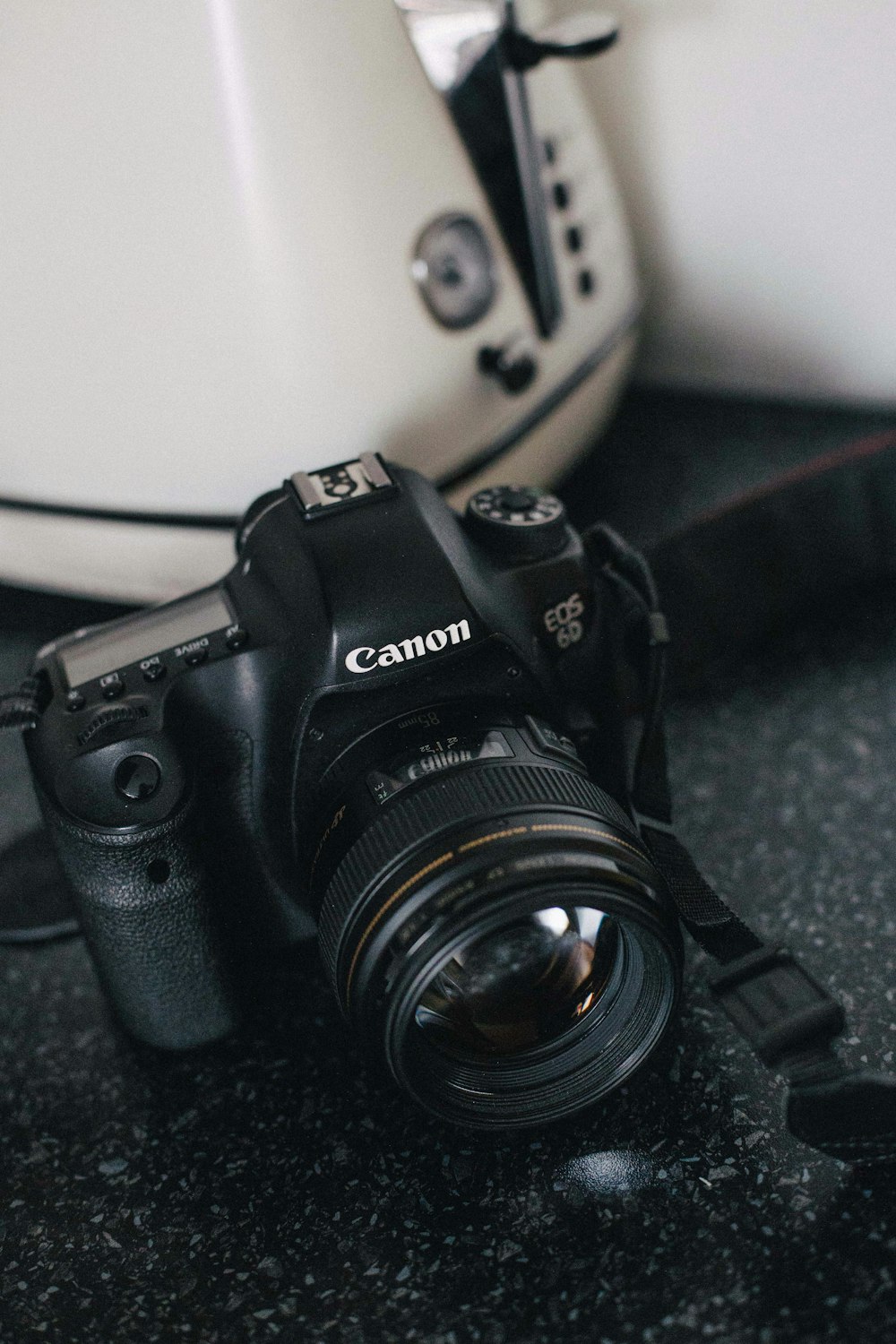 black Canon EOS 6D