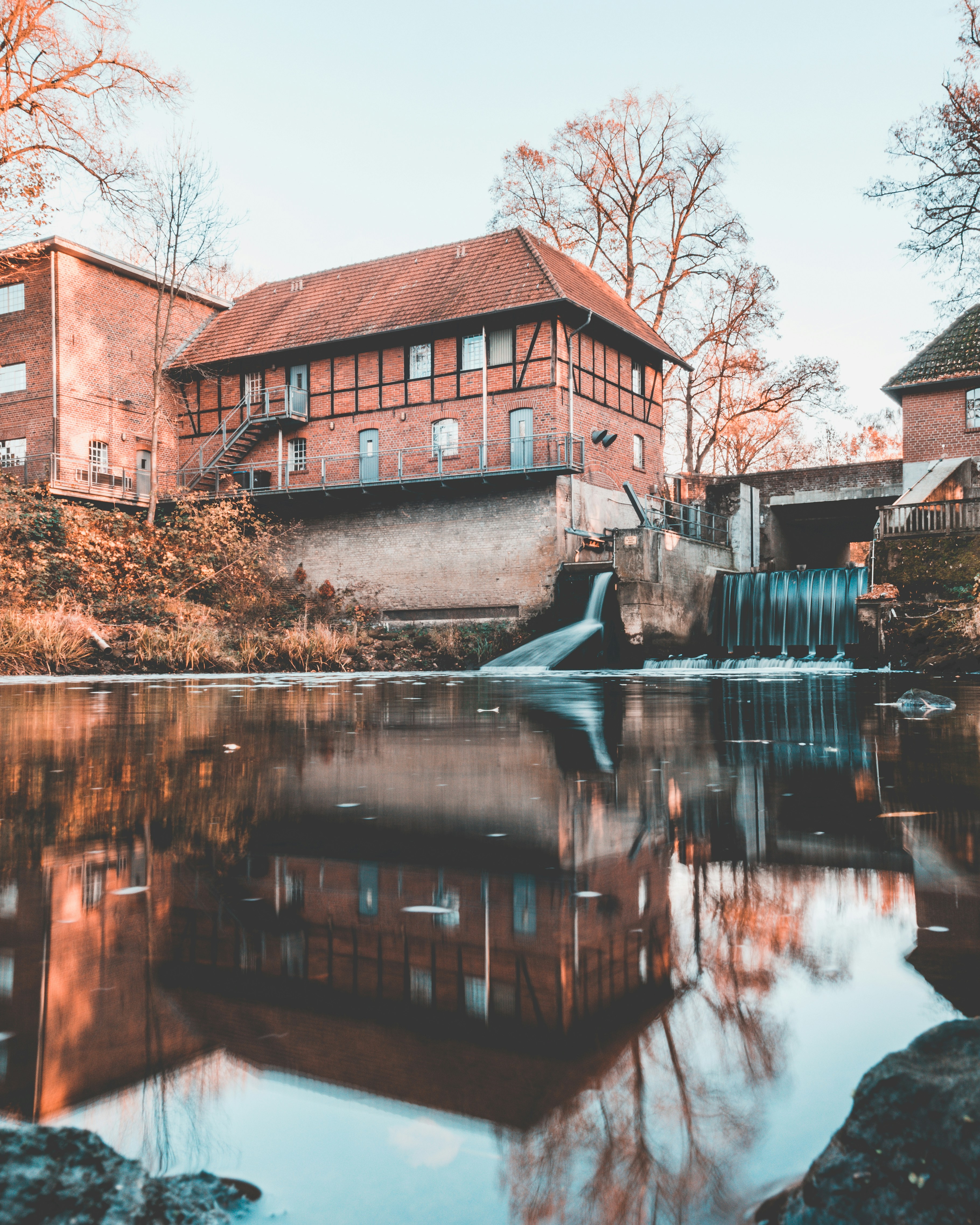 Plan d’eau près de la maison