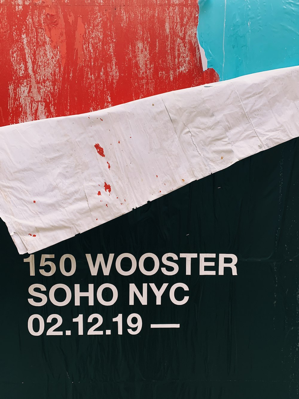 150 Wooster Soho NYC Text