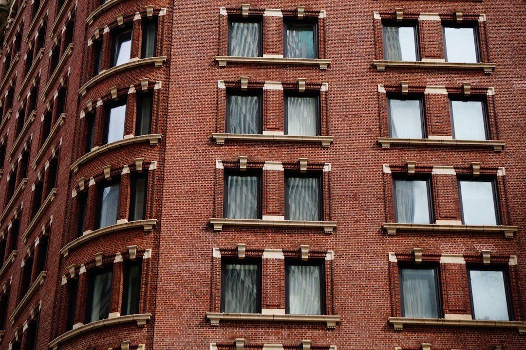 red brick building