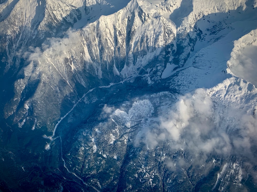 glacier mountains during day