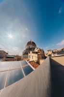A panoramic view of the historic RWTH Aachen main building on a sunny day.