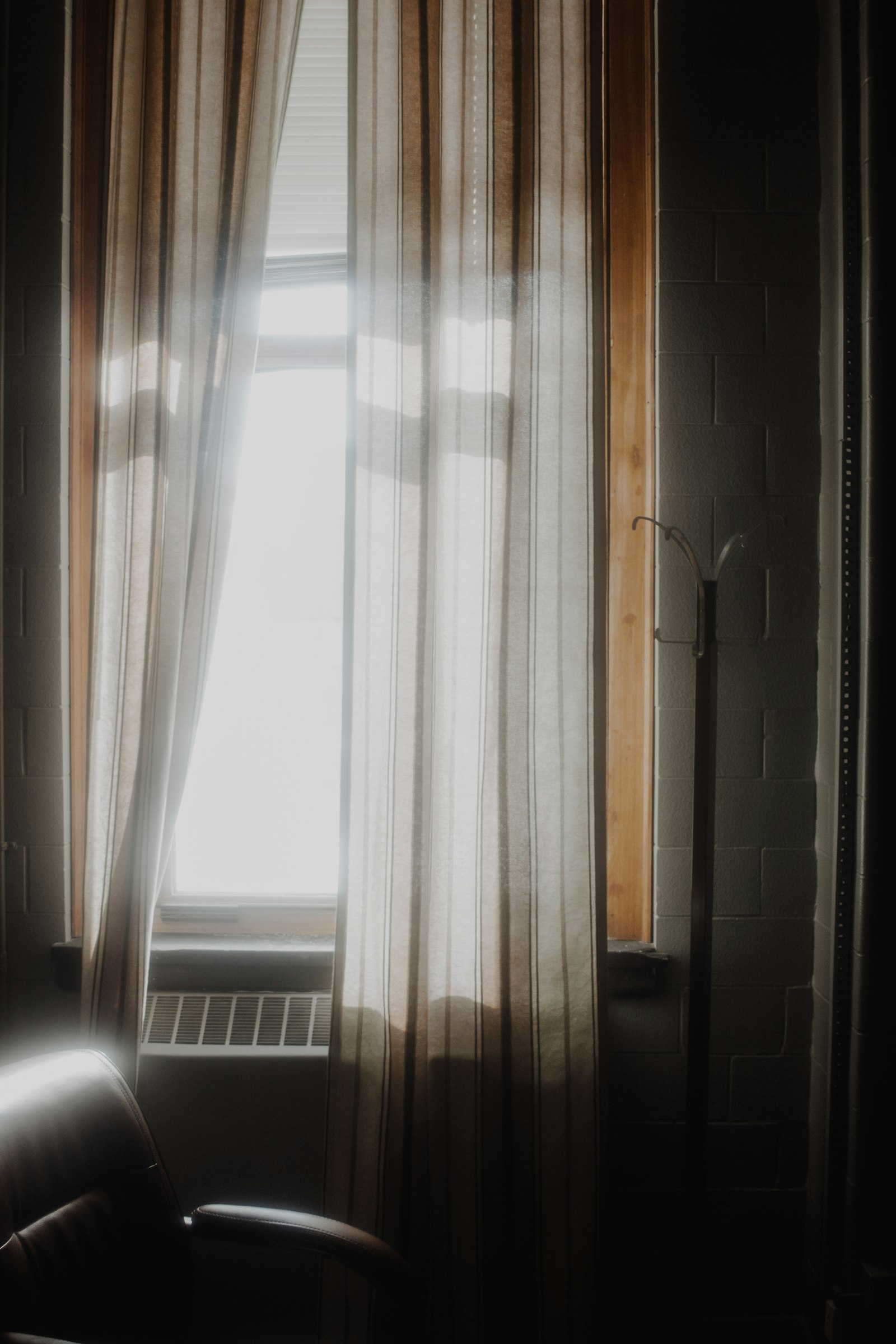 Canon EF 28-80mm f/3.5-5.6 sample photo. White curtains at window photography