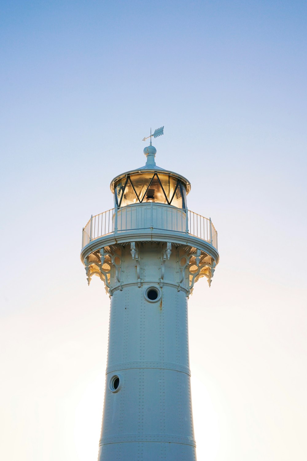 white lighthouse