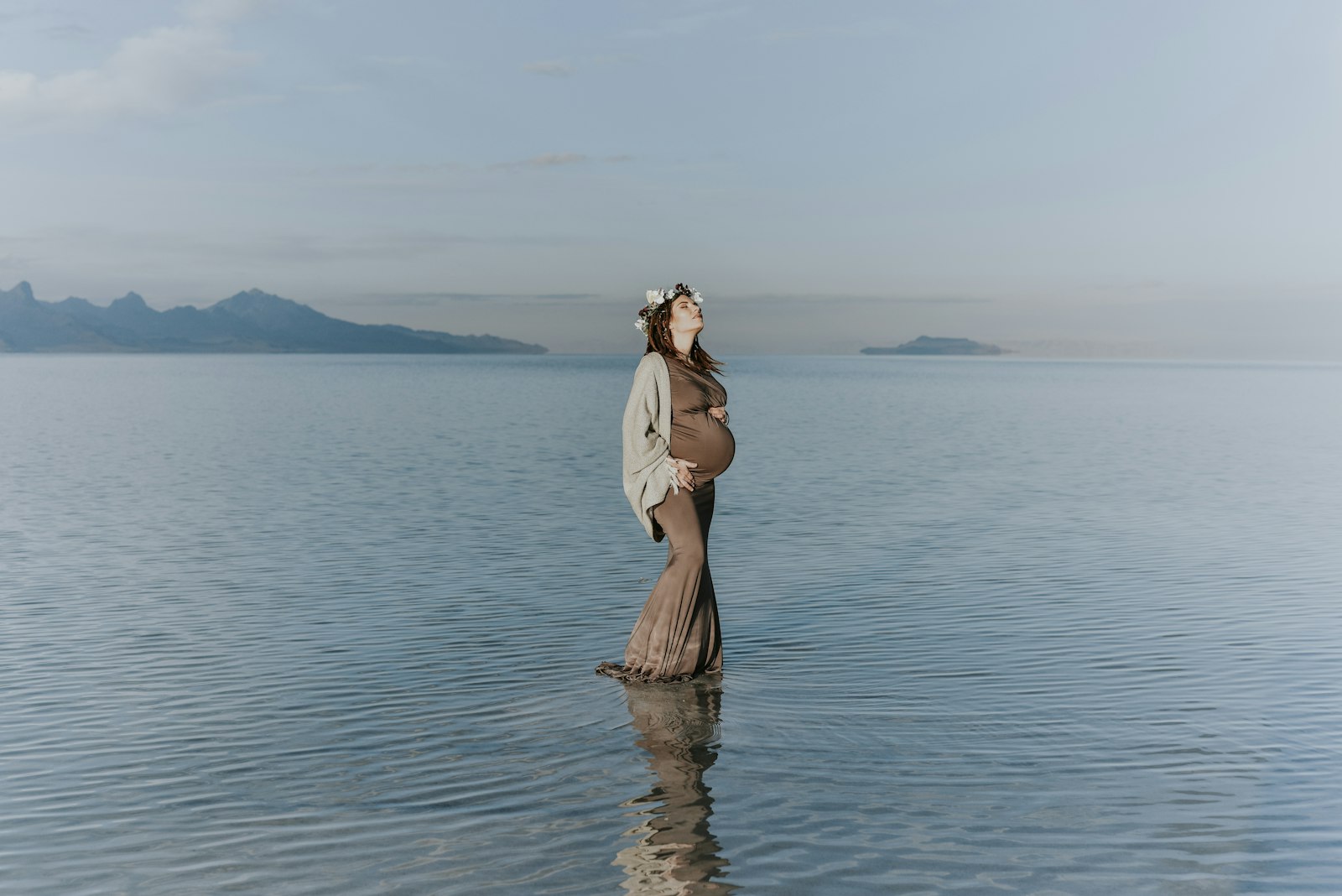 Nikon D810 + Sigma 50mm F1.4 DG HSM Art sample photo. Woman wearing brown dress photography