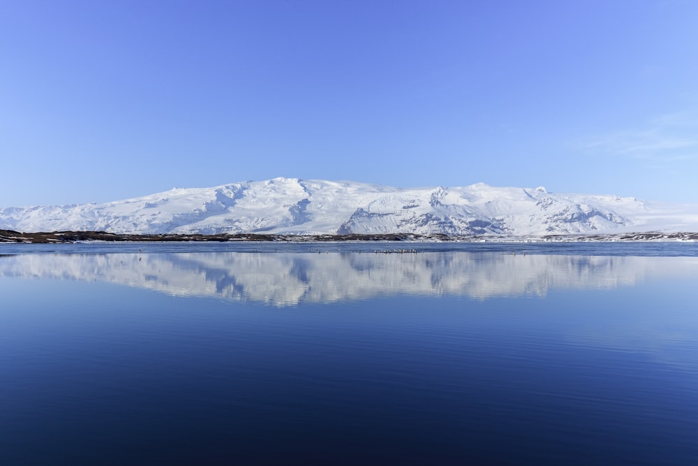 calm body of water