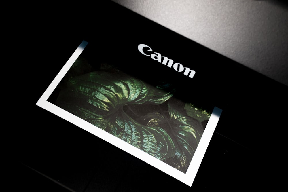 Black Canon Photo Printer