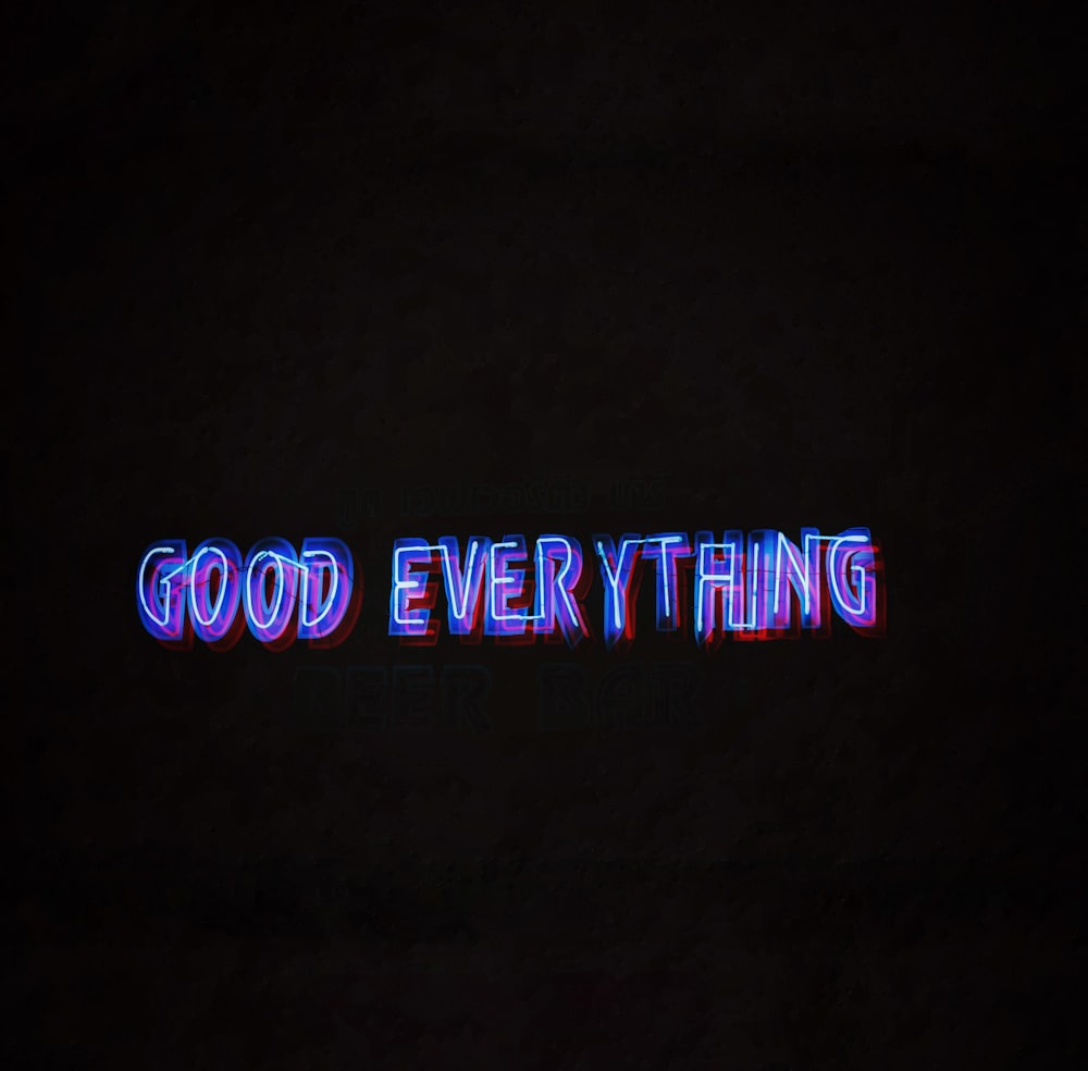 good everything text