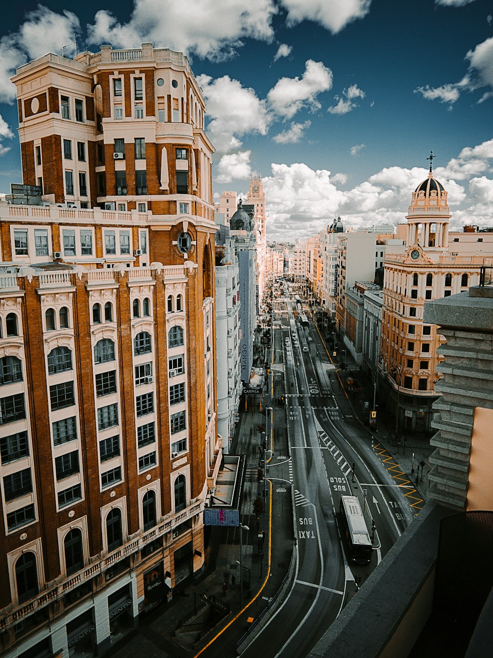 Fotografia aerea di grattacieli