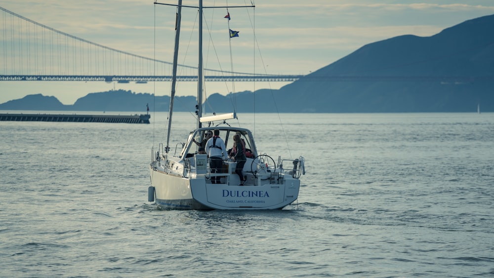 people riding boat during daytime