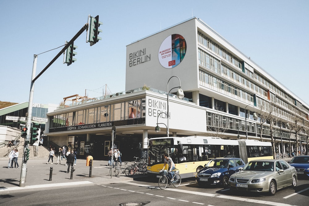 vehicles passing by road outside Bikini Berlin building