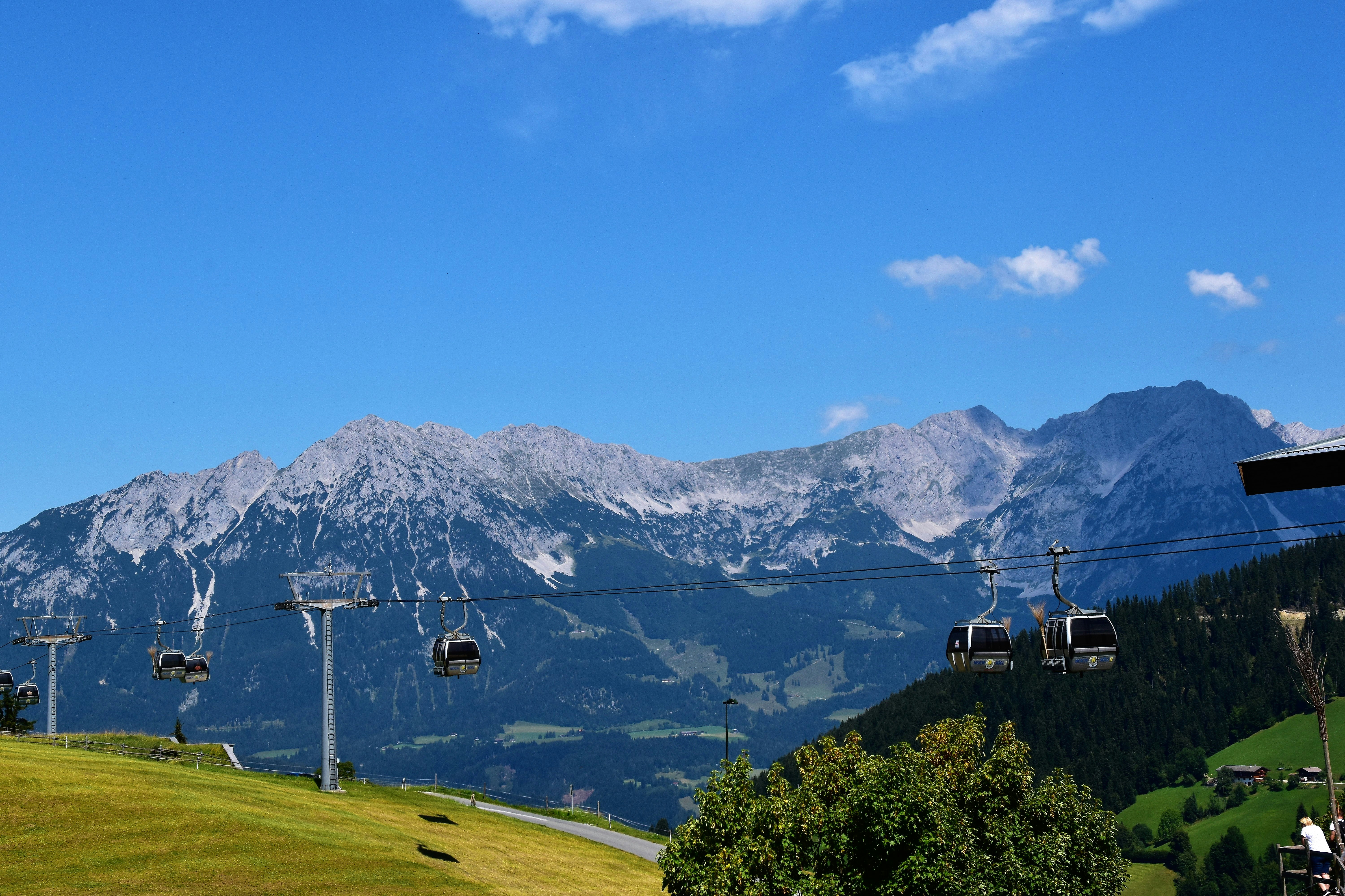 cable cars during daytime