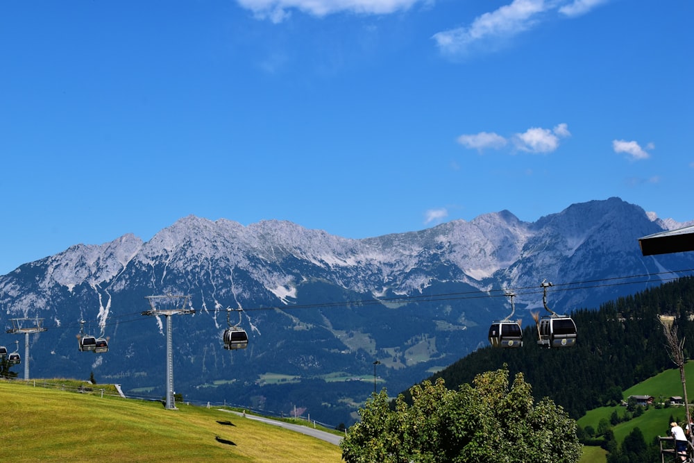 cable cars during daytime