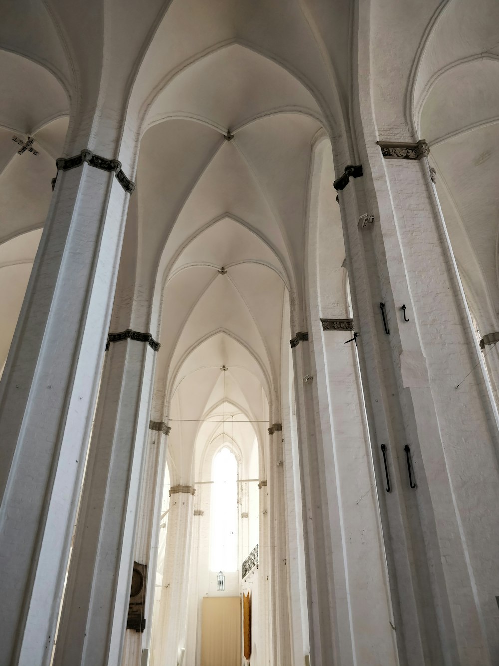 white building interior