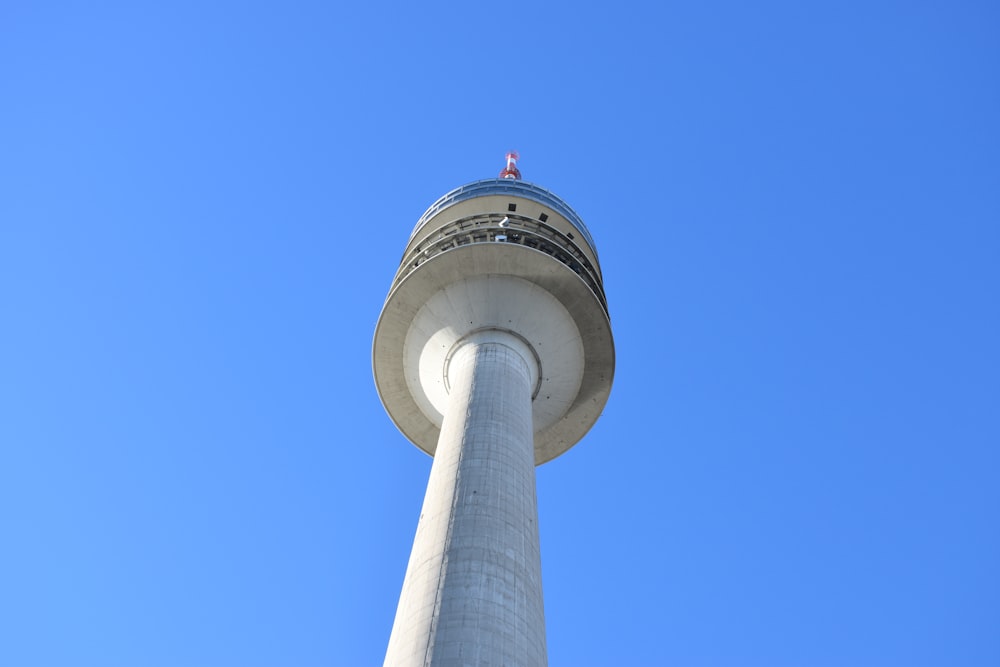 low-angle photo of tower