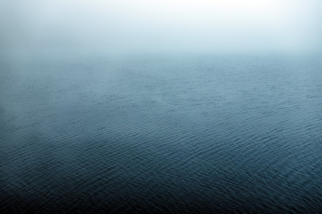 aerial photography of sea,