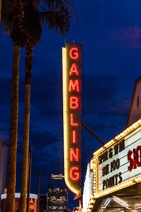 turn-on Gambling LED signage