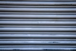 Close-up of the smooth mechanism and high-quality materials of a roller shutter.