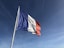 Yugoslavia flag under blue sky