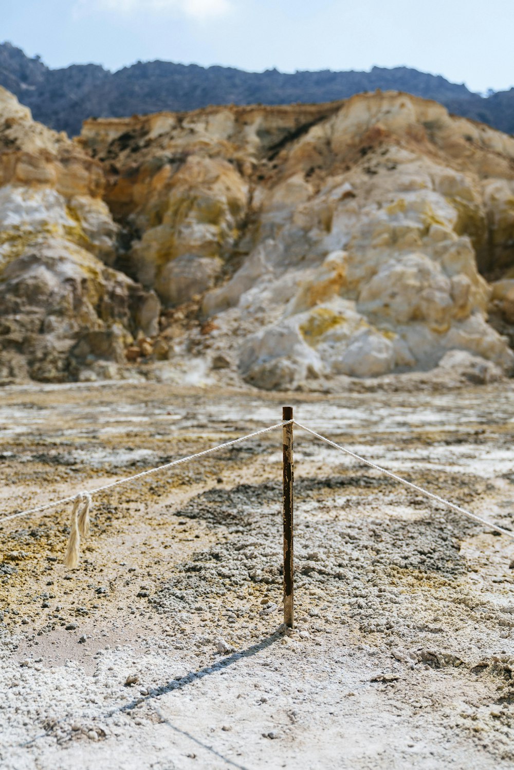 landscape photography of white and brown mountain