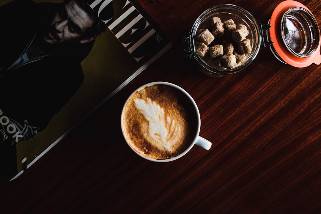 white ceramic mug