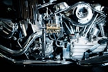 selective focus cruiser motorcycle